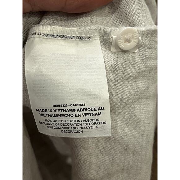 Nike Mens Sportswear Light Gray Polo Short Sleeve Shirt Size M Medium 909746-051 - Picture 6 of 9